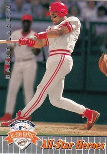 #30 Barry Larkin - Cincinnati Reds - 1992 Upper Deck All-Star FanFest Baseball