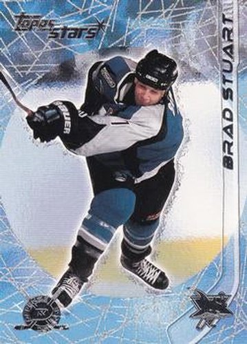 #30 Brad Stuart - San Jose Sharks - 2000-01 Topps Stars Hockey