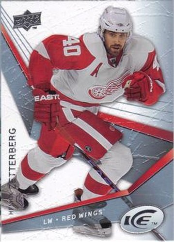 #30 Henrik Zetterberg - Detroit Red Wings - 2008-09 Upper Deck Ice Hockey