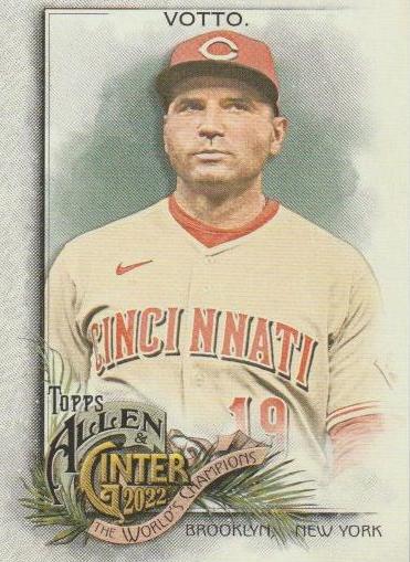 #30 Joey Votto - Cincinnati Reds - 2022 Topps Allen & Ginter Baseball