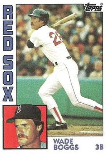 #30 Wade Boggs - Boston Red Sox - 1984 Topps Baseball