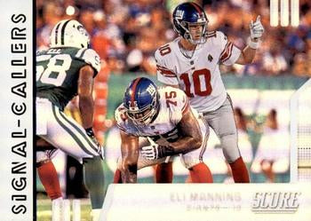 #SC-30 Eli Manning - New York Giants - 2019 Score - Signal-Callers Football