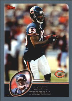 #30 David Terrell - Chicago Bears - 2003 Topps Football