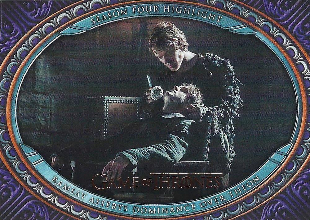 #30 Ramsay Asserts Dominance over Theon - 2022 Rittenhouse Game of Thrones