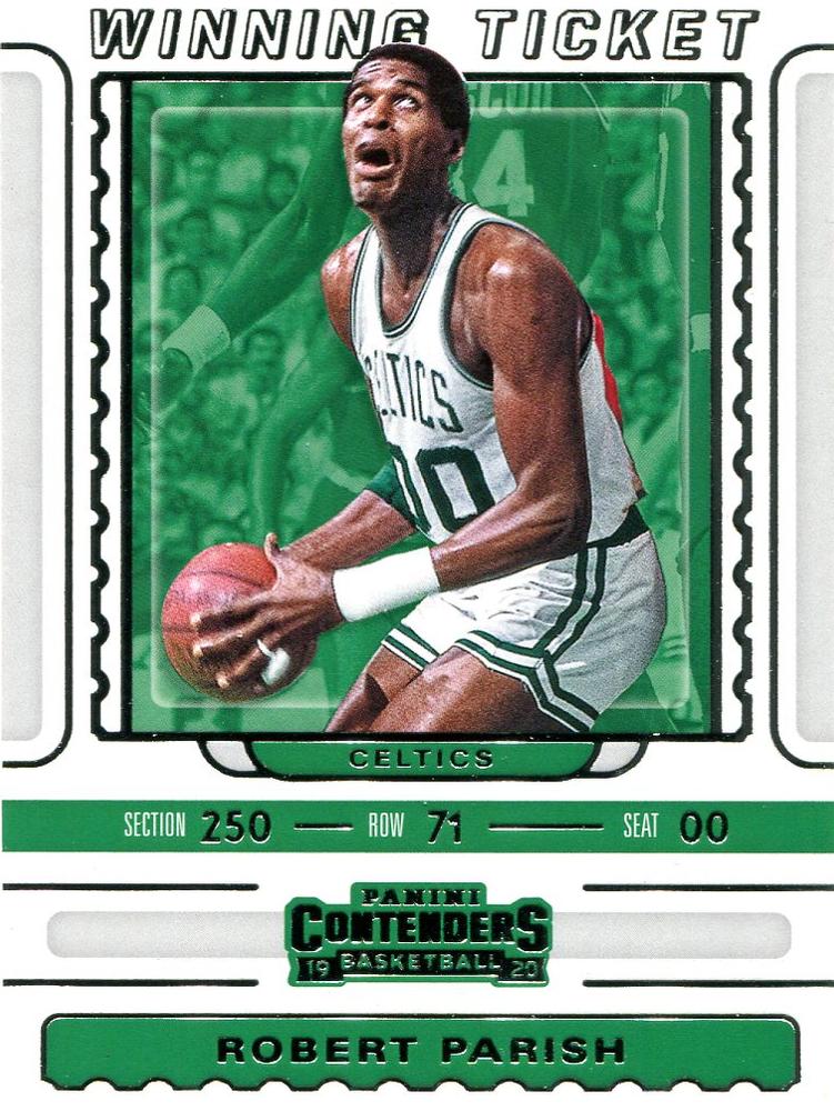#30 Robert Parish - Boston Celtics - 2019-20 Panini Contenders - Winning Ticket Basketball