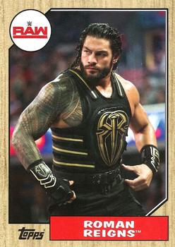 #30 Roman Reigns - 2017 Topps WWE Heritage Wrestling