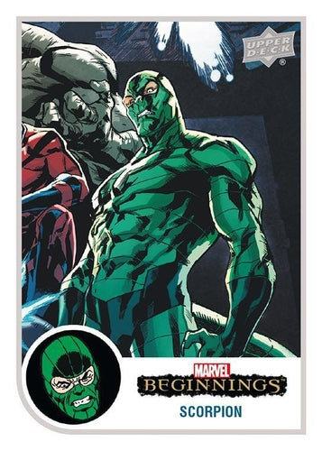 #30 Scorpion - 2022 Upper Deck Marvel Beginnings