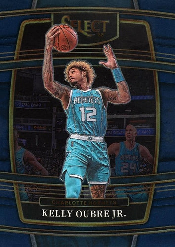 #30 Kelly Oubre Jr. - Charlotte Hornets - 2021-22 Panini Select - Blue Basketball