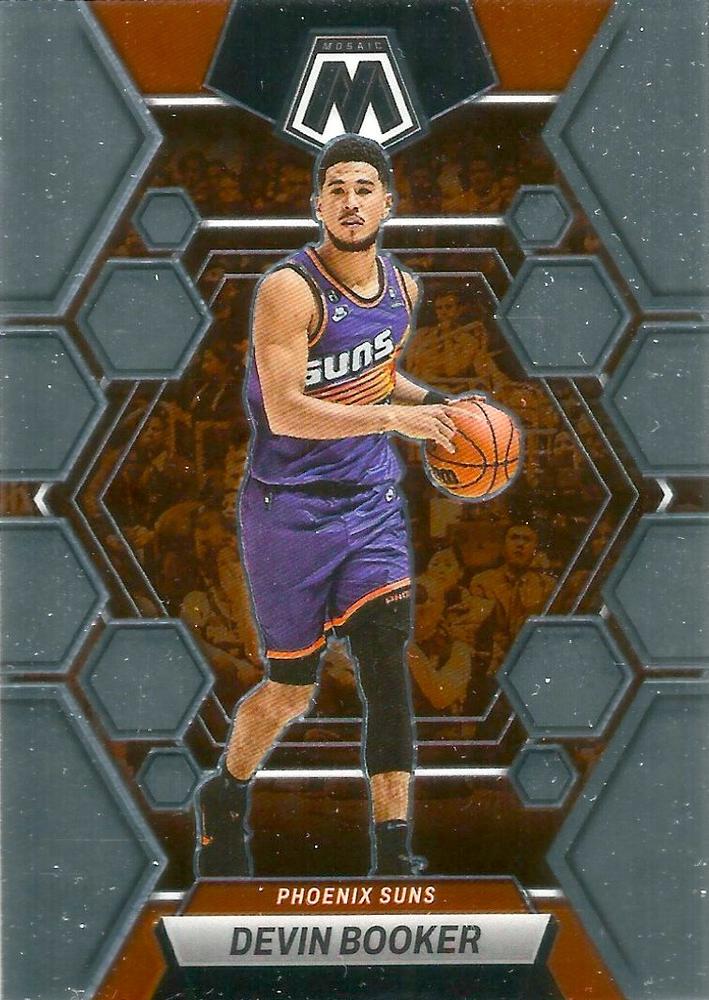 #30 Devin Booker - Phoenix Suns - 2022-23 Panini Mosaic Basketball