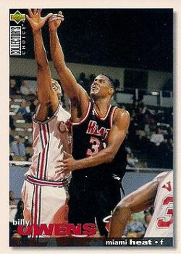 #30 Billy Owens - Miami Heat - 1995-96 Collector's Choice Basketball
