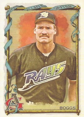 #30 Wade Boggs - Tampa Bay Devil Rays - 2023 Topps Allen & Ginter Baseball