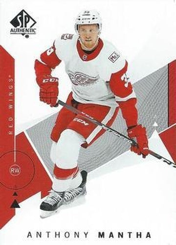 #30 Anthony Mantha - Detroit Red Wings - 2018-19 SP Authentic Hockey