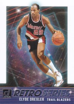 #30 Clyde Drexler - Portland Trail Blazers - 2021-22 Donruss - Retro Series Basketball