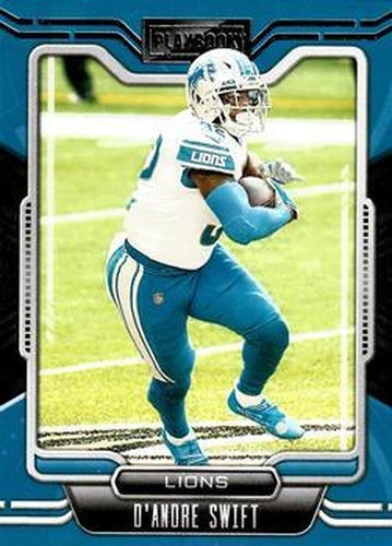 #30 D'Andre Swift - Detroit Lions - 2021 Panini Playbook Football