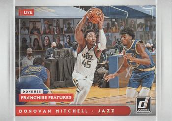 #30 Donovan Mitchell - Utah Jazz - 2021-22 Donruss - Franchise Features Basketball