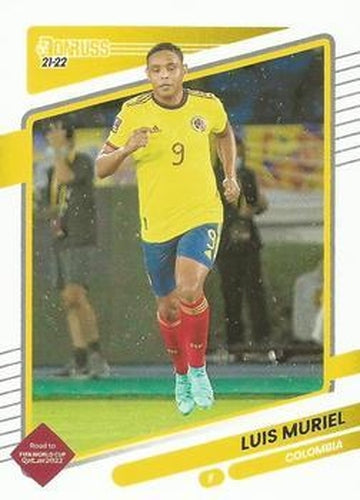 #30 Luis Muriel - Colombia - 2021-22 Donruss Road to FIFA World Cup Qatar 2022 Soccer