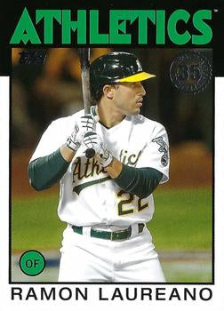 #86B-30 Ramon Laureano - Oakland Athletics - 2021 Topps Update - 1986 Topps Baseball 35th Anniversary Baseball
