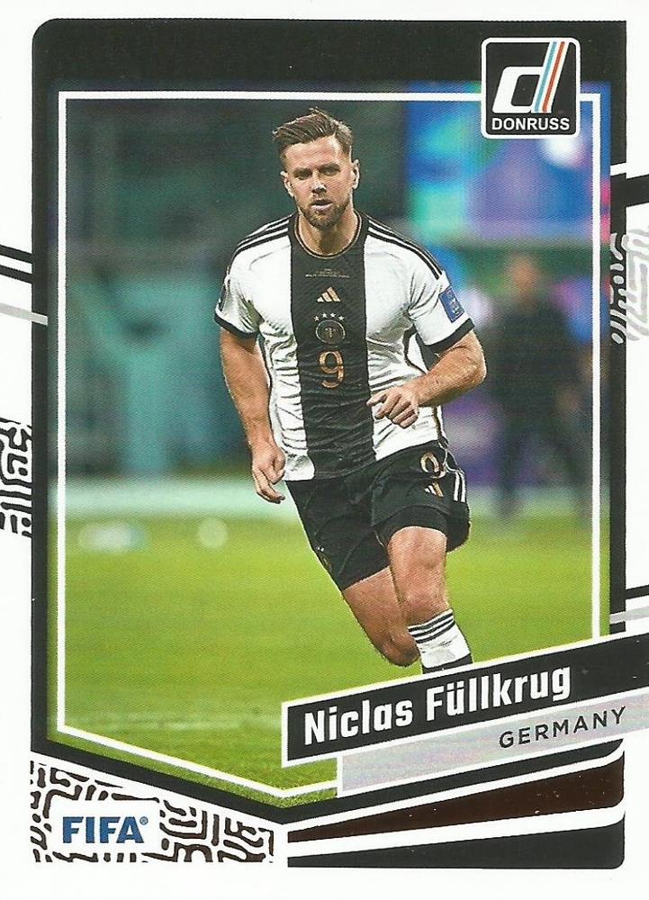 #30 Niclas Fullkrug - Germany - 2023-24 Donruss Soccer