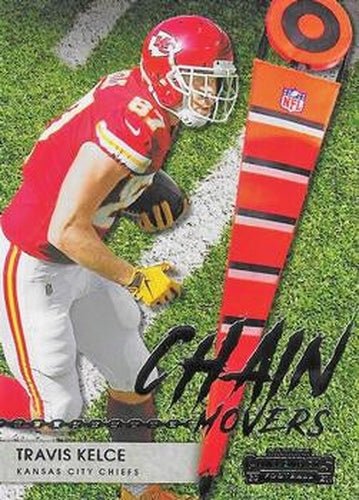 #CM-TKE Travis Kelce - Kansas City Chiefs - 2021 Panini Contenders - Chain Movers Football