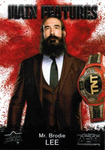 #MF-30 Mr. Brodie Lee - 2021 Upper Deck AEW - Main Features Wrestling