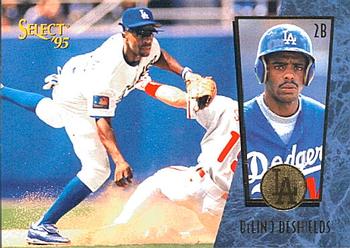 #30 Delino DeShields - Los Angeles Dodgers - 1995 Select Baseball