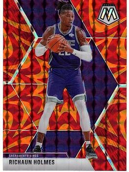 #30 Richaun Holmes - Sacramento Kings - 2019-20 Panini Mosaic - Reactive Orange Basketball