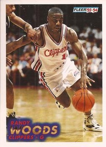 #310 Randy Woods - Los Angelesippers - 1993-94 Fleer Basketball
