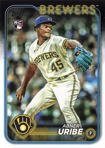 #310 Abner Uribe - Milwaukee Brewers - 2024 Topps Baseball