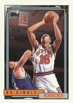#310 Bo Kimble - New York Knicks - 1992-93 Topps Basketball