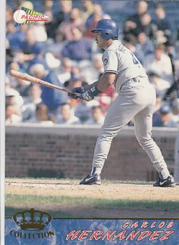 #310 Carlos Hernandez - Los Angeles Dodgers - 1994 Pacific Baseball