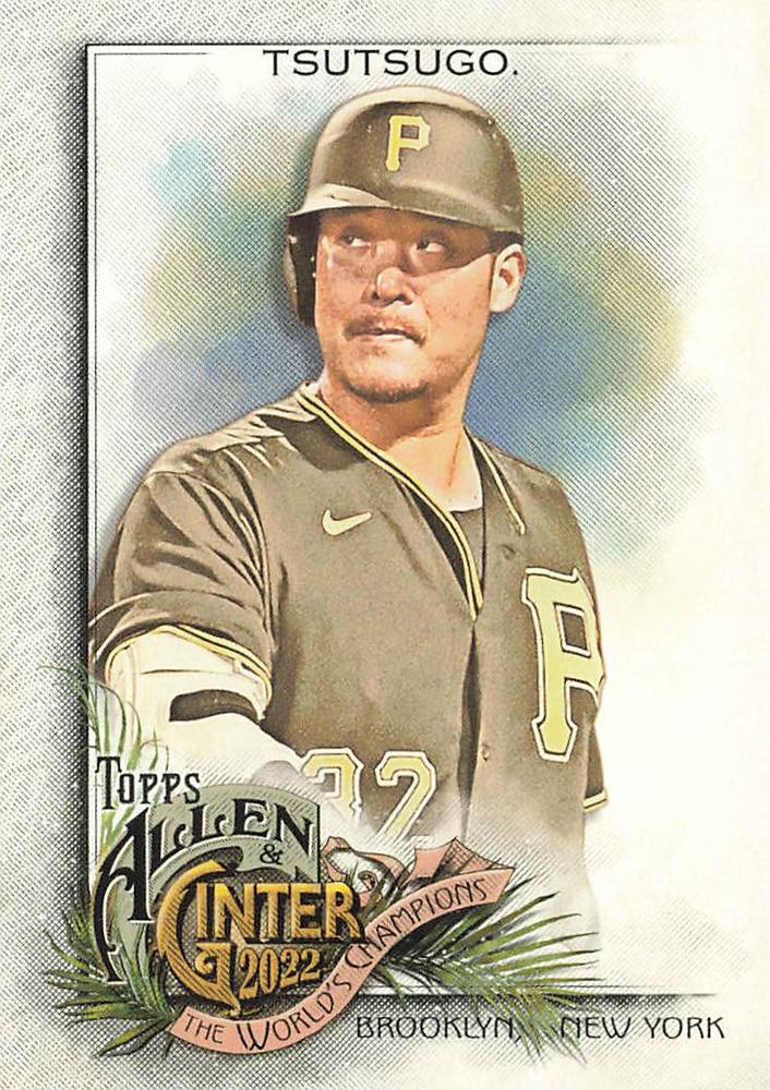 #310 Yoshi Tsutsugo - Pittsburgh Pirates - 2022 Topps Allen & Ginter Baseball