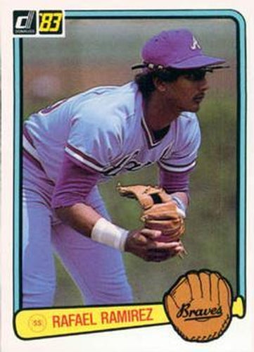 #310 Rafael Ramirez - Atlanta Braves - 1983 Donruss Baseball