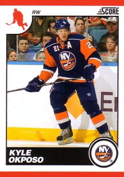 #311 Kyle Okposo - New York Islanders - 2010-11 Score Hockey