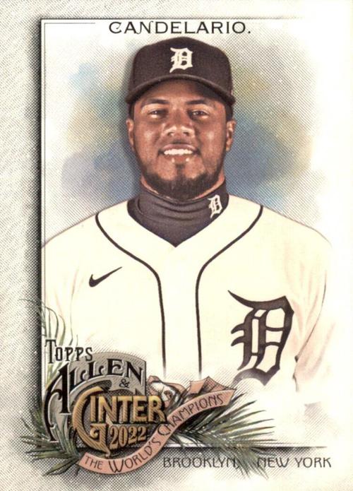 #311 Jeimer Candelario - Detroit Tigers - 2022 Topps Allen & Ginter Baseball