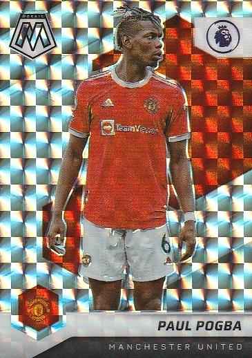 #149 Paul Pogba - Manchester United - 2021-22 Panini Mosaic Premier League - Mosaic Soccer