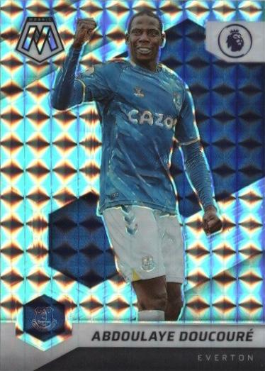 #161 Abdoulaye Doucoure - Everton - 2021-22 Panini Mosaic Premier League - Mosaic Soccer