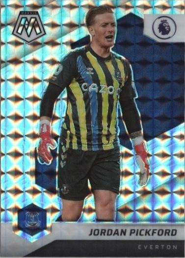 #166 Jordan Pickford - Everton - 2021-22 Panini Mosaic Premier League - Mosaic Soccer