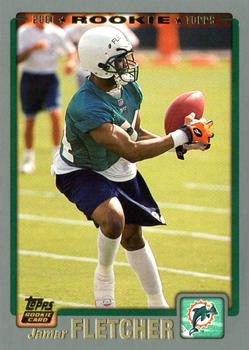 #312 Jamar Fletcher - Miami Dolphins - 2001 Topps Football