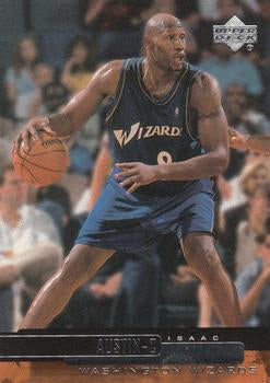 #312 Isaac Austin - Washington Wizards - 1999-00 Upper Deck Basketball