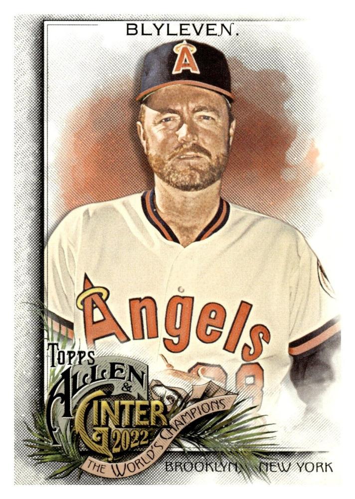 #312 Bert Blyleven - California Angels - 2022 Topps Allen & Ginter Baseball