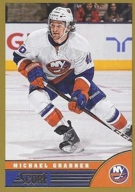 #312 Michael Grabner - New York Islanders - 2013-14 Score - Gold Hockey