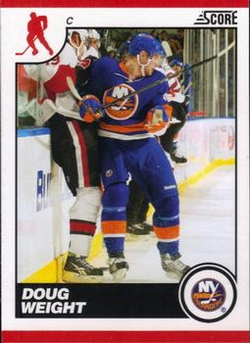 #312 Doug Weight - New York Islanders - 2010-11 Score Hockey