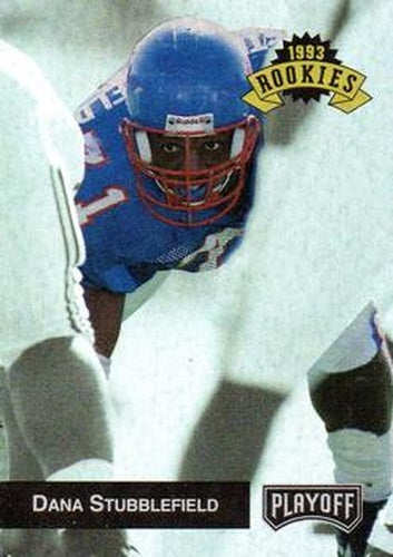 #312 Dana Stubblefield - San Francisco 49ers - 1993 Playoff Football
