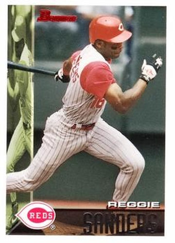 #312 Reggie Sanders - Cincinnati Reds - 1995 Bowman Baseball