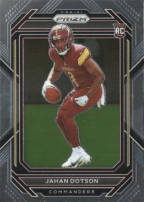 #312 Jahan Dotson - Washington Commanders - 2022 Panini Prizm Football