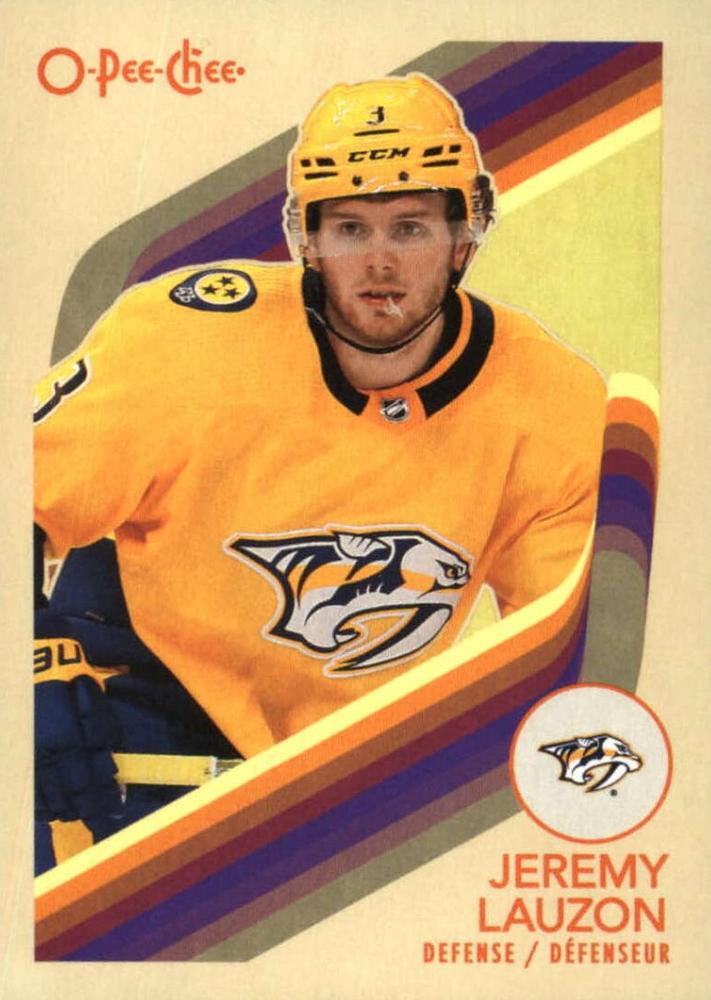 #313 Jeremy Lauzon - Nashville Predators - 2023-24 O-Pee-Chee - Retro Hockey