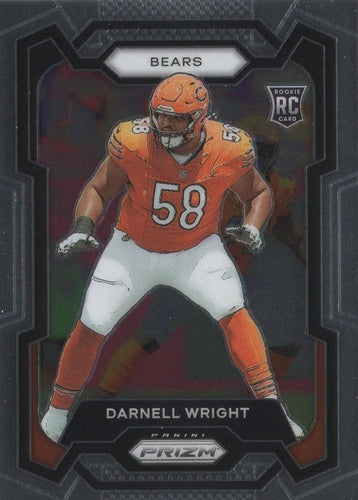 #313 Darnell Wright - Chicago Bears - 2023 Panini Prizm Football