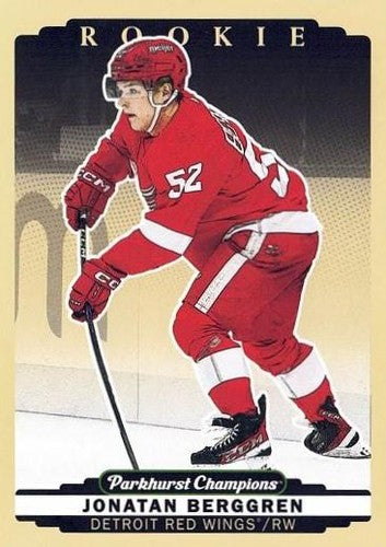 #313 Jonatan Berggren - Detroit Red Wings - 2022-23 Parkhurst Champions Hockey