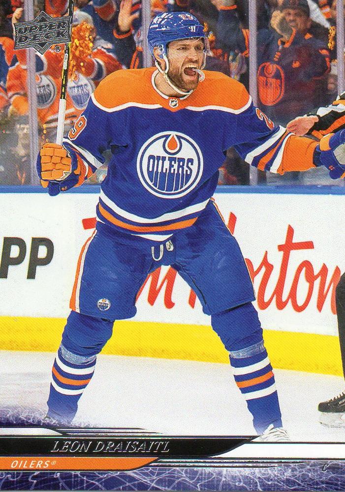 #313 Leon Draisaitl - Edmonton Oilers - 2024-25 Upper Deck Hockey