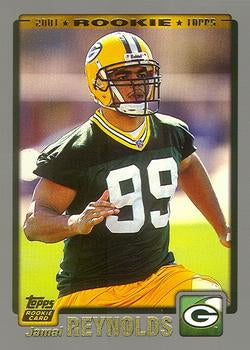 #314 Jamal Reynolds - Green Bay Packers - 2001 Topps Football